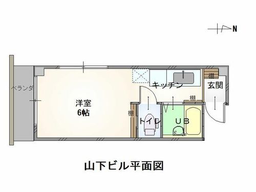 京都府京都市上京区今出川通烏丸西入今出川町(マンション)の賃貸物件の間取り