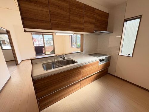 京都府八幡市八幡源氏垣外(一戸建)の賃貸物件のキッチン