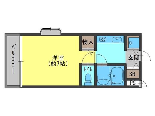 レジデンス松涛203の間取り