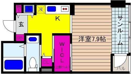 S-CUTE(エスキュート)御影の間取り
