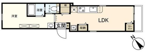 モジュールH1Bの間取り