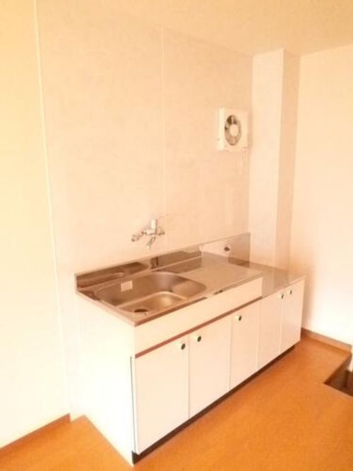 福岡県直方市大字植木(アパート)の賃貸物件のキッチン