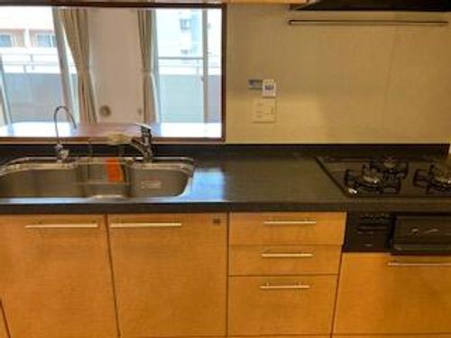 大阪府高槻市大畑町(マンション)の賃貸物件のキッチン