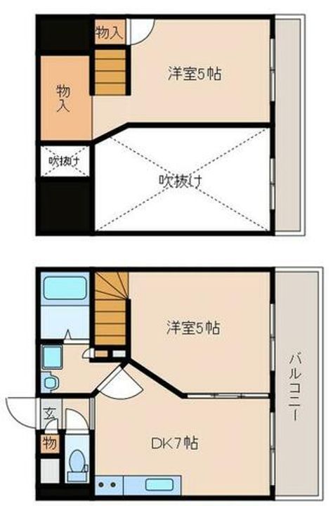 エストリーヴルの間取り
