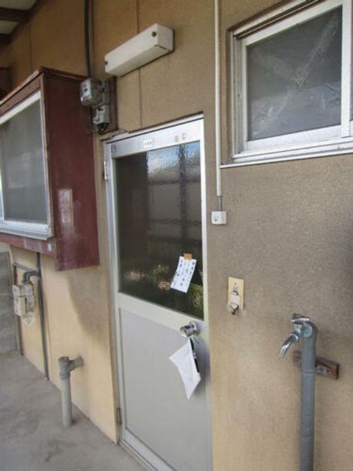 高柳荘の玄関