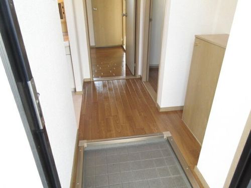 奈良県奈良市押熊町(アパート)の賃貸物件の玄関