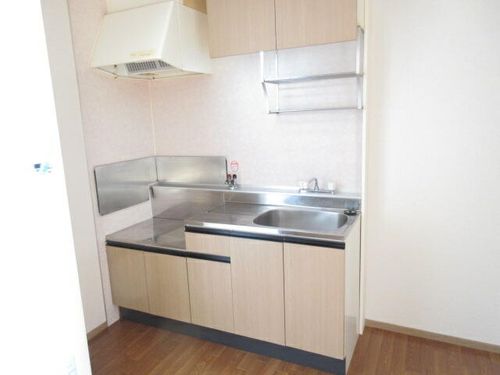 奈良県奈良市押熊町(アパート)の賃貸物件のキッチン