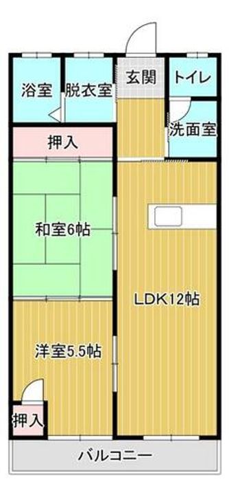 サカイマンション203の間取り