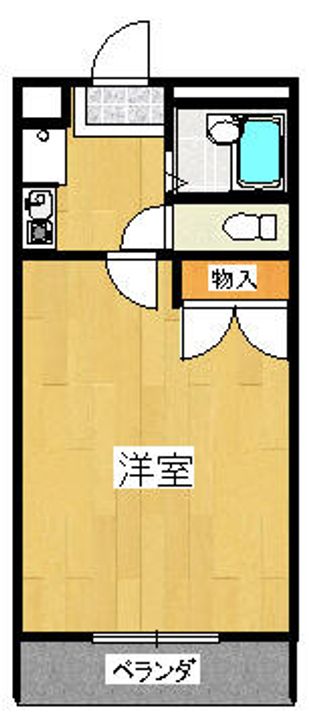 大阪府和泉市上町(マンション)の賃貸物件の間取り