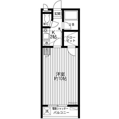 セザンヌ浦町102の間取り