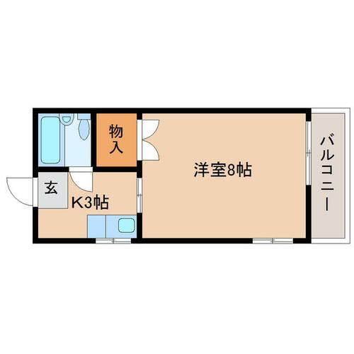 内山大畠ビル401の間取り