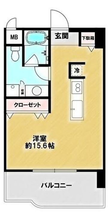 オークメゾン新神戸602の間取り