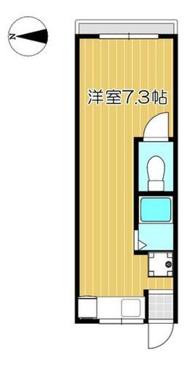 スミヤマンション3-66の間取り