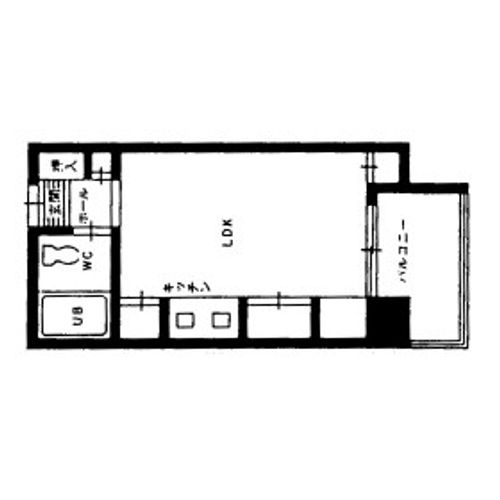 パレス小倉の間取り