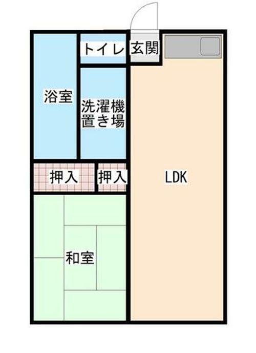 第2コーポ杉野の間取り