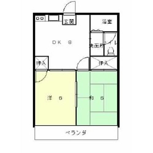 イーストハイツの間取り