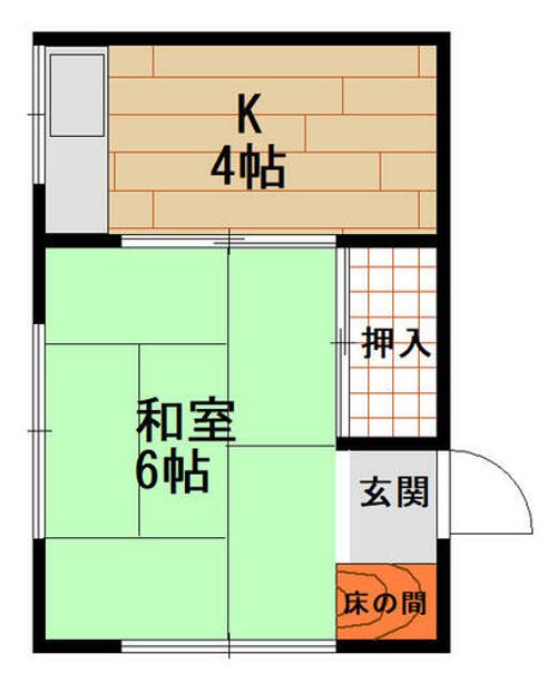 二宮西山マンションの間取り