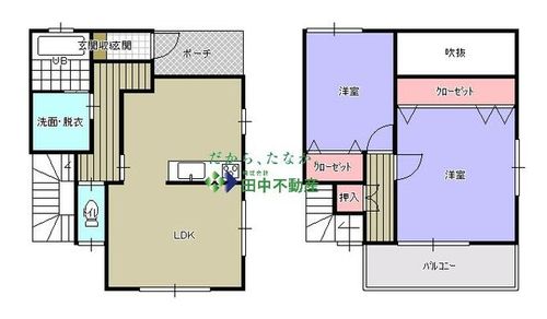 リバーシティA-2の間取り
