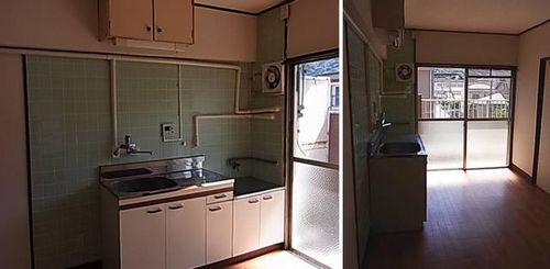 高田ビル304のキッチン