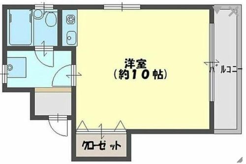 アビリテイ岡本南401の間取り