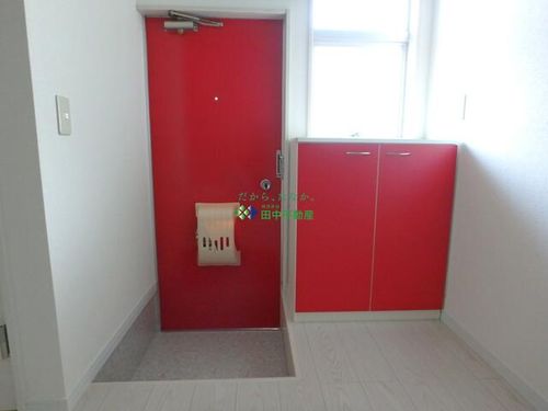 クリーンコーポひろかわ5の玄関