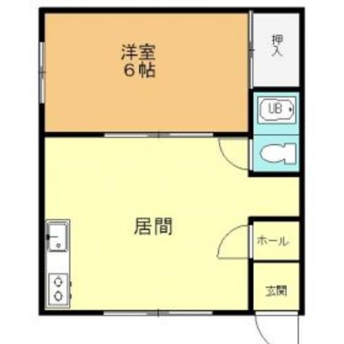 クロカワホーム101の間取り
