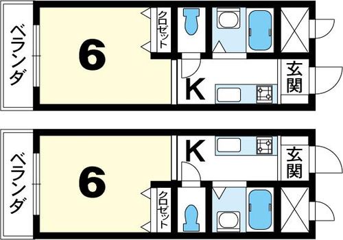 グレース嵯峨404の間取り