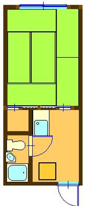 杉坂ハイツB棟の外観