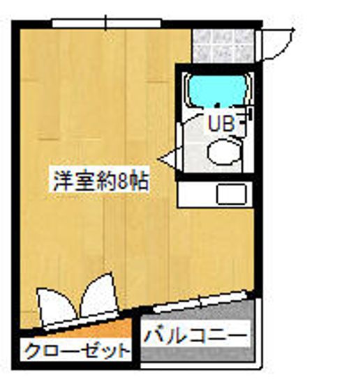 奈良県奈良市紀寺町(マンション)の賃貸物件の間取り