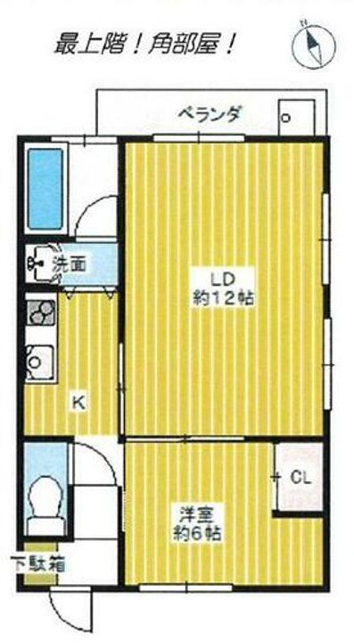 山花ビルの間取り