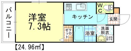 プランドール三光の間取り