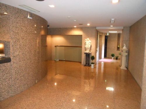 パレス帝塚山の玄関