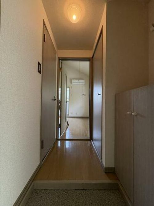 フローラ姪浜206の玄関