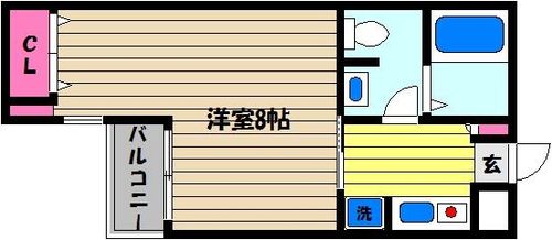 芦屋セントラルの間取り