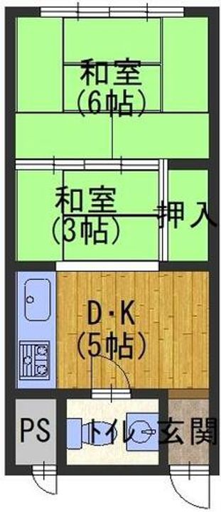 ヴィラ大正101の間取り