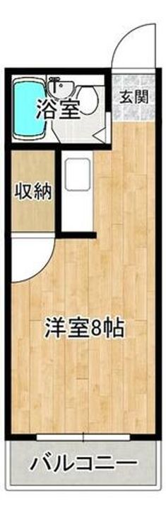 メゾンミハマの間取り