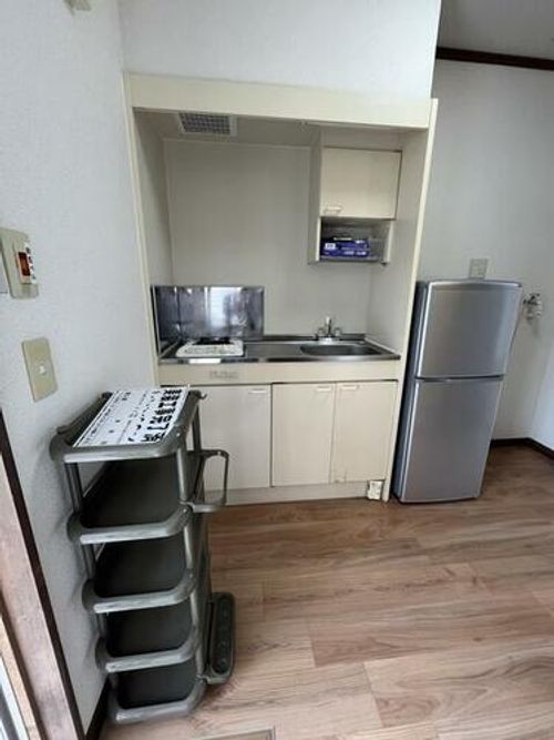 福岡県田川市大字伊田(アパート)の賃貸物件のキッチン