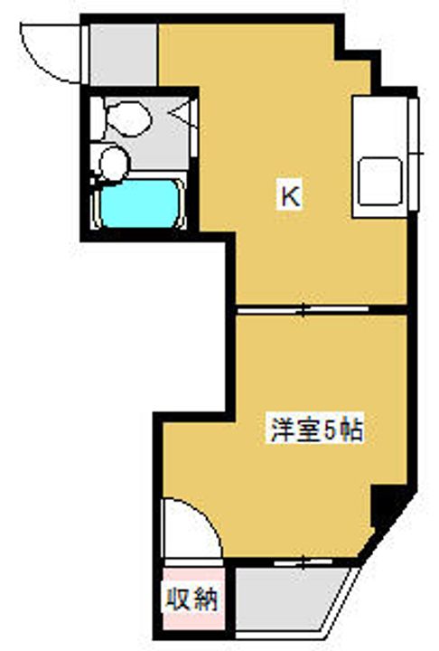 大阪府寝屋川市御幸東町(マンション)の賃貸物件の間取り