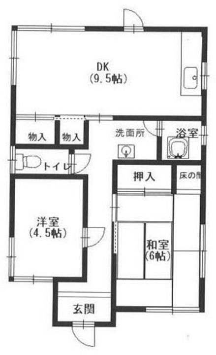 兵庫県加古川市新神野8丁目(一戸建)の賃貸物件の間取り