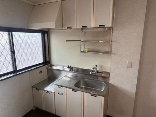 兵庫県丹波篠山市味間新(アパート)の賃貸物件のキッチン