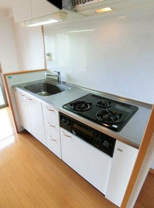 福岡県福岡市博多区吉塚6丁目(マンション)の賃貸物件のキッチン