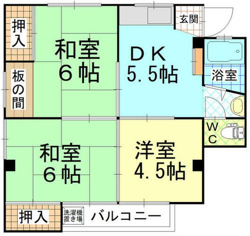 仙水ビルの間取り