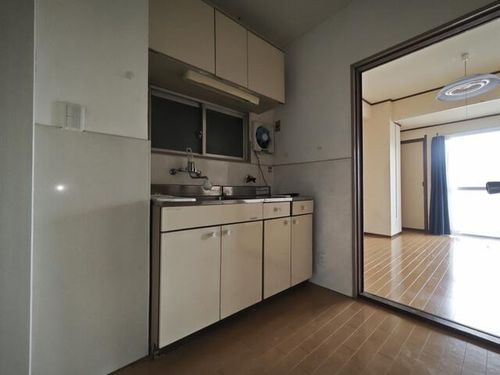 福岡県久留米市通町(アパート)の賃貸物件のキッチン