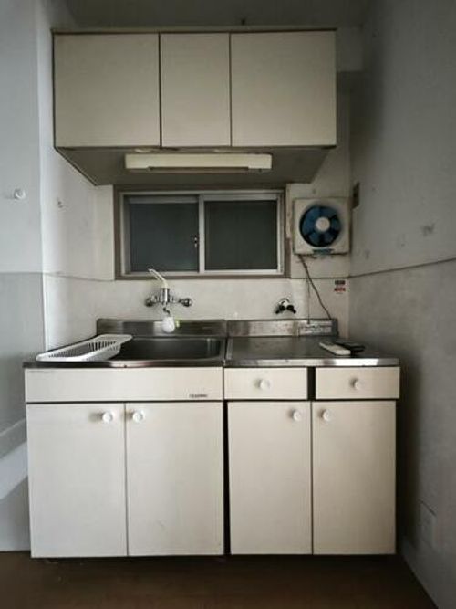 福岡県久留米市通町(アパート)の賃貸物件のキッチン