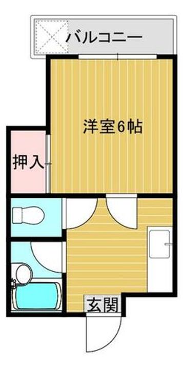 クリーンハイツの間取り