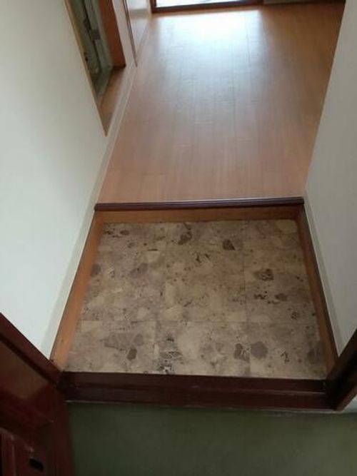 クリーンハイツの玄関