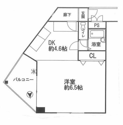 アネックス・ナカノ303の間取り