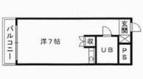 中央町スカイマンション402の外観