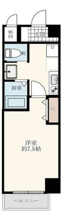 マブランシェット弦月の間取り