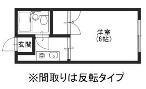 兵庫県西宮市鳴尾町1丁目(マンション)の賃貸物件の間取り